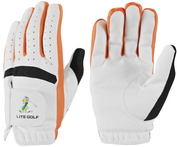 LITE 兒童手套 #LG-05 ,橘 手套(一雙)