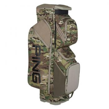 【飛揚高爾夫】Ping TRAVERSE 191 Cart Bag (14孔) ,綠迷彩
