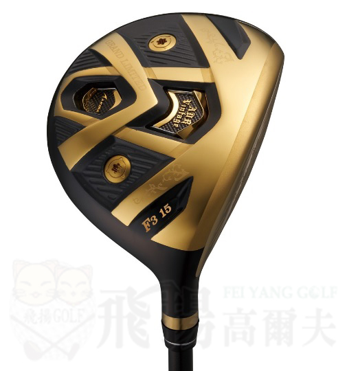 【飛揚高爾夫】AKIRA 第五代 Vintage 24K 球道木桿 角度:3/5/7.桿身:R/SR