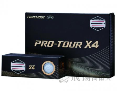 FOREMOST PRO-TOUR X4 高爾夫球(四層球)