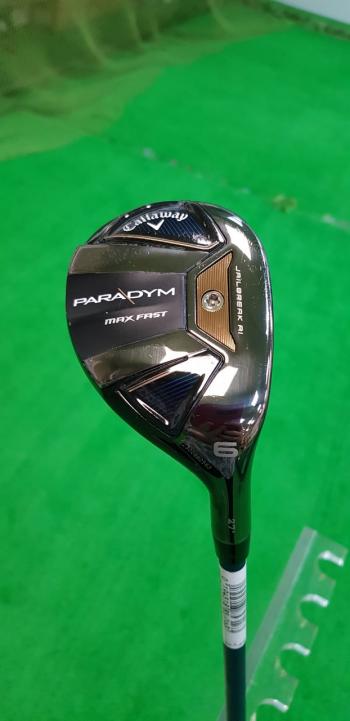 【二手#20294】CALLAWAY PARADYM 六號鐵木桿 角度:27ﾟ  硬度:R