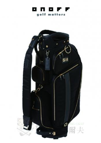 【飛揚高爾夫】ONOFF GIII Caddie Bag 9吋 #GB0424 ,黑