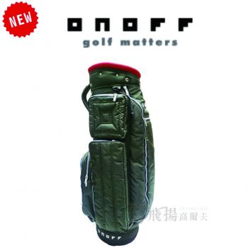 【飛揚高爾夫】ONOFF Caddie Bag 9吋 #OB5425-00 ,卡其綠(Global version)桿袋