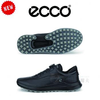 【飛揚高爾夫】ecco 男鞋(無釘) CORE BOA #100834-01001 ,黑