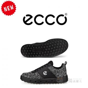 【飛揚高爾夫】ecco 男鞋(無釘) STREET 720 #111724-01001 ,黑