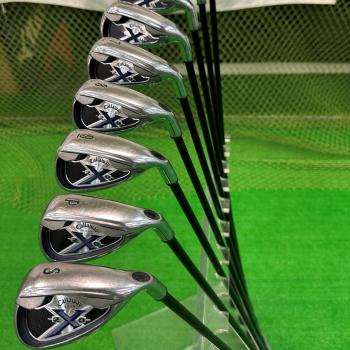 【二手#20397】Callaway X-20 鐵桿組 (#3~#9+PW+SW) 硬度R (共9支)