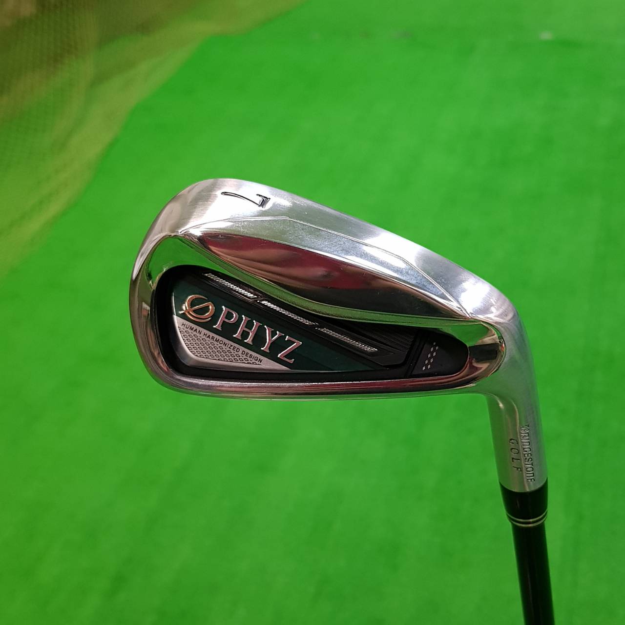 【二手#20401】★極新★Bridgestone PHYZ 碳纖維鐵桿, #7號, 硬度R