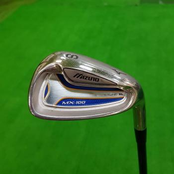 【二手#20402】Mizuno MX-100 碳纖維鐵桿, #S號, 硬度R