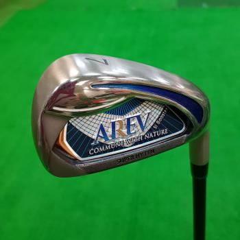 【二手#20403】Kasco AREV 碳纖維鐵桿, #7號, 硬度R