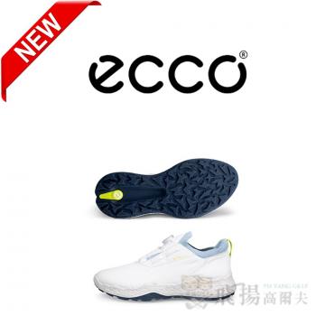 【飛揚高爾夫】ecco 男鞋(無釘) BIOM H5 BOA #138074-51843 ,白霧藍